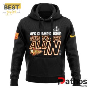 kansas city chiefs are all in black hoodie jogger cap 2 VdQYX