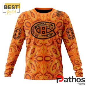 nhl montreal canadiens custom national day for truth and reconciliation hoodie 6 yTzcV