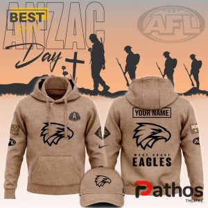 west coast eagles afl anzac day hoodie jogger cap 1 70JO1