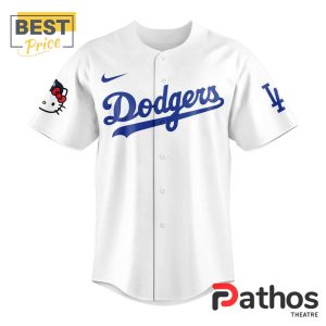 los angeles dodgers x hello kitty night white baseball jersey 2 ju7is