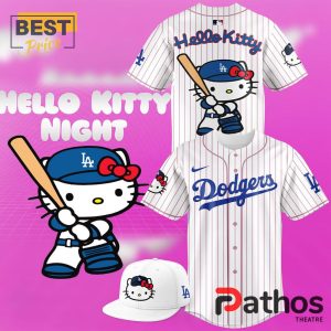 los angeles dodgers x hello kitty night jersey 1 0S6au