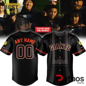 Personalized San Francisco Giants Filipino Heritage Night Jersey