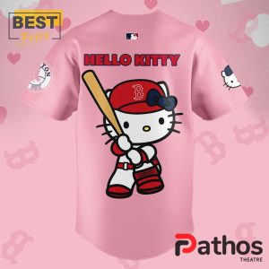 limited edition boston red sox hello kitty pink jersey 3 78Vns