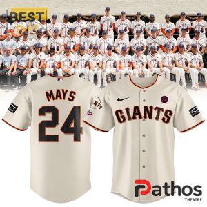 San Francisco Giants x Willie Mays Jersey 2024