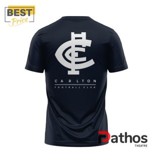 carlton 2024 youth stronger together t shirt cap 3 7cFPK