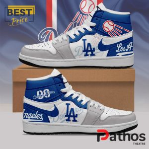 personalized los angeles dodgers mlb air jordan 1 hightop 1 bkHC3