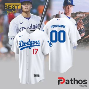 personalized shohei ohtani los angeles dodgers home jersey 1 izAe5