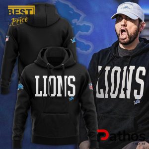 Eminem Detroit Lions Black Hoodie