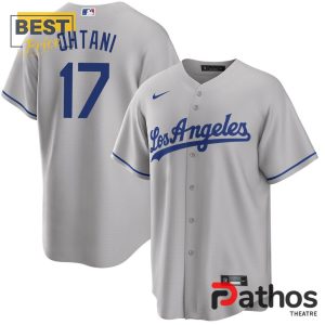 shohei ohtani los angeles dodgers home jersey gray 1 L71hU