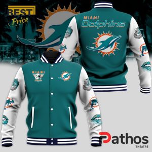 nfl miami dolphins collection baseball jacket 2 5uIjg