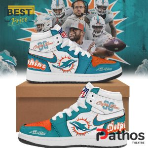 miami dolphins custom football air jordan 1 hightop 1 v4kt3