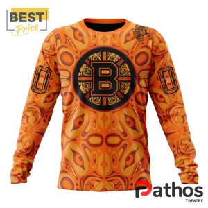 nhl boston bruins custom national day for truth and reconciliation hoodie 6 BW6zq