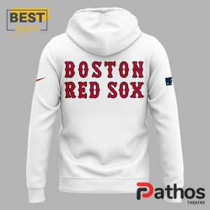 mens boston red sox white hoodie 2 CpWMI