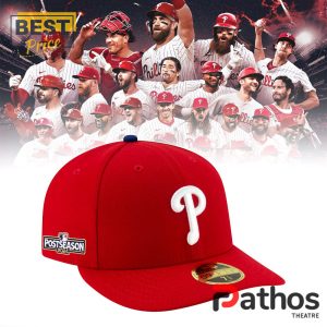 philadelphia phillies 2024 mlb postseason hoodie cap 3 xvaBn