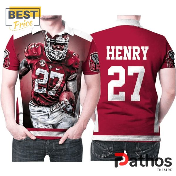 Alabama Crimson Tide Derrick Henry 27 Polo