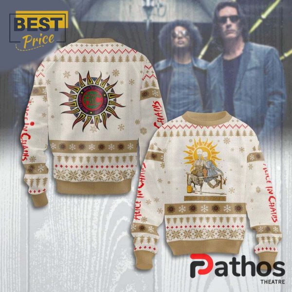 Alice In Chains Ugly Christmas Sweater