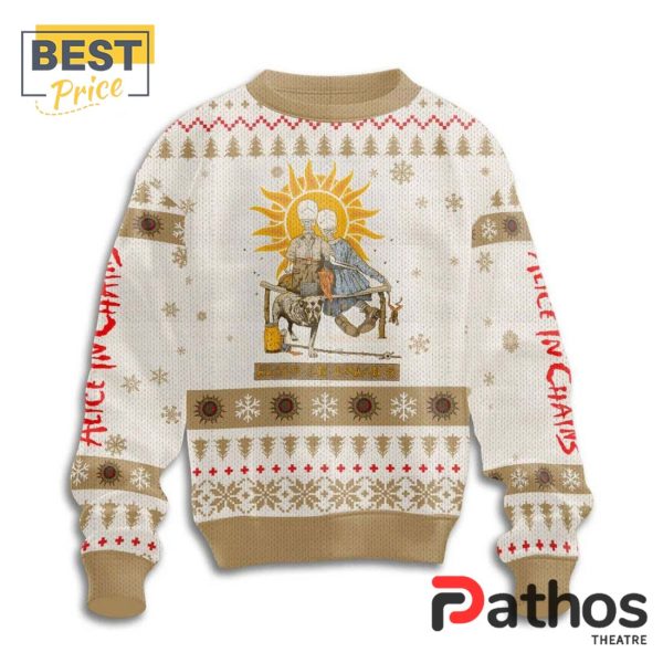 Alice In Chains Ugly Christmas Sweater