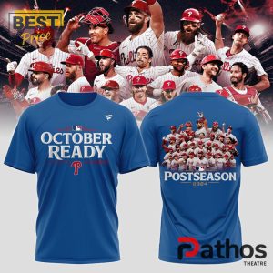 Philadelphia Phillies Fanatics Royal 2024 MLB Postseason Shirt