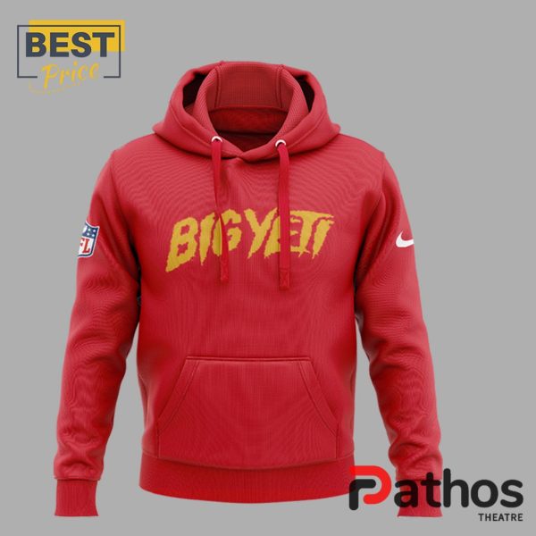 Big Yeti Kansas City Chiefs Red Hoodie, Jogger, Cap