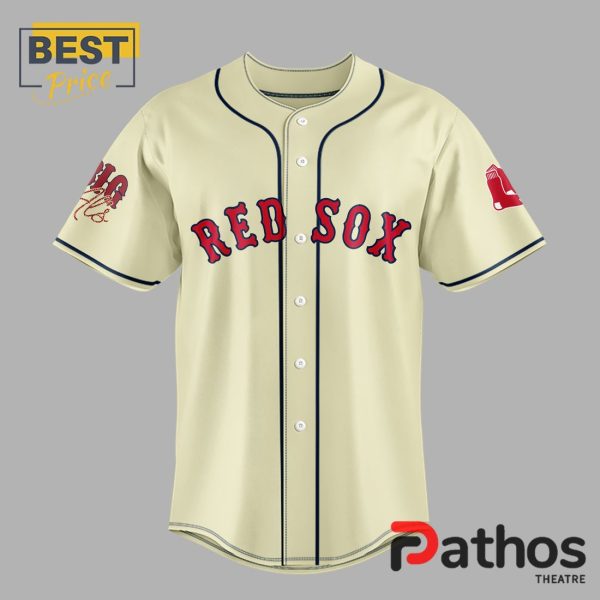 Boston Red Sox Alexandra Cooper Cream Jersey