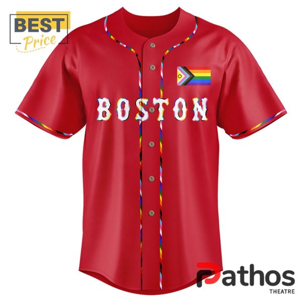 Boston Red Sox Pride Night Limited Red Jersey