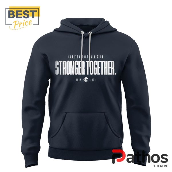 Carlton 2024 Youth Stronger Together Hoodie