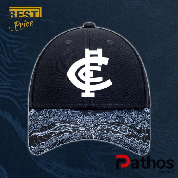 Carlton Blues 2024 AFL Indigenous Range Hoodie, Cap