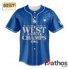 Custom Los Angeles Dodgers Fanatics Royal Blue Jersey