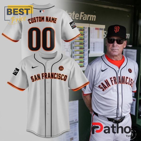 Custom Name San Francisco Giants Baseball Jersey