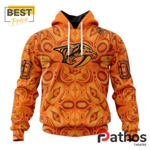 NHL Nashville Predators Custom National Day For Truth And Reconciliation Hoodie