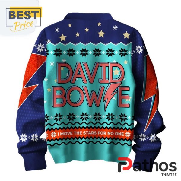 David Bowie I Move The Stars Christmas Sweater