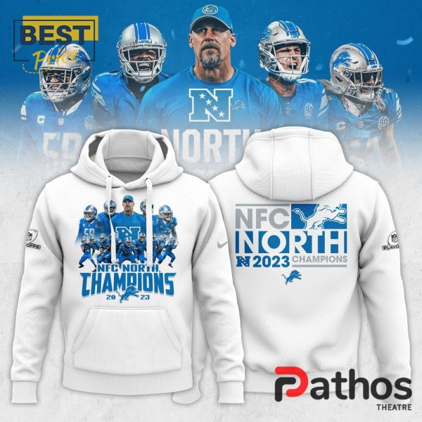 Detroit Lions 2023 NFC North Division Champions Hoodie