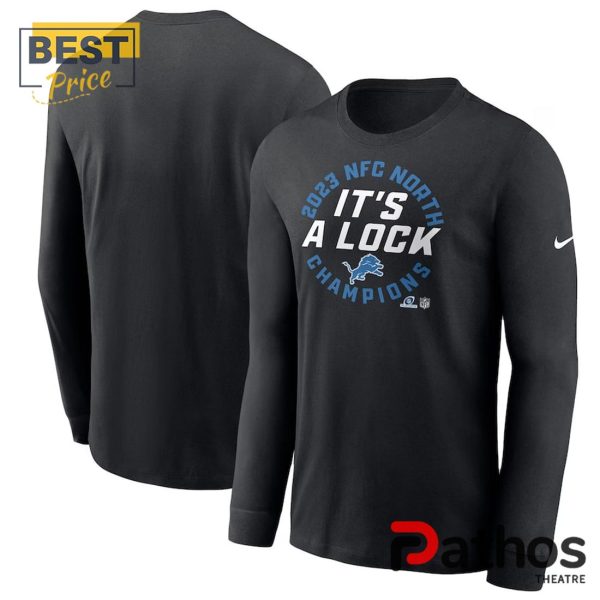 Detroit Lions It’s A Lock Champions Black Hoodie