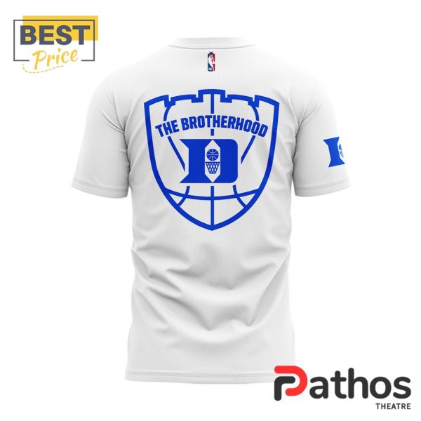 Duke Blue Complete The Brotherhood White Shirt