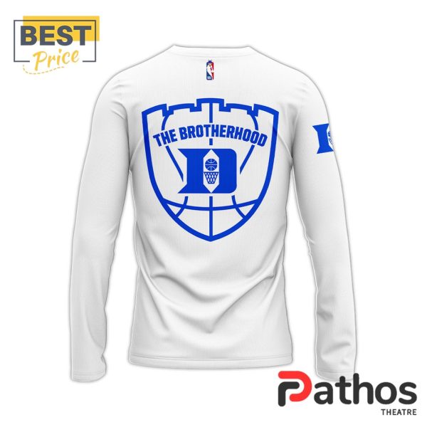 Duke Blue Complete The Brotherhood White Shirt