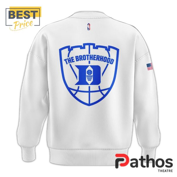 Duke Blue Planet The Brotherhood Hoodie – White