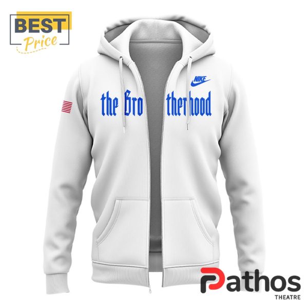 Duke Blue Planet The Brotherhood Hoodie – White