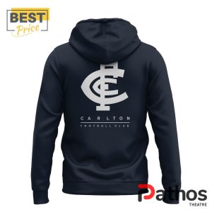 carlton 2024 youth stronger together hoodie jogger cap 3 Dl09U