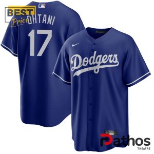 Shohei Ohtani Los Angeles Dodgers Home Jersey – Blue