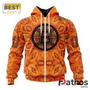 nhl boston bruins custom national day for truth and reconciliation hoodie 2 bgLER