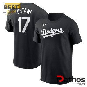 los angeles dodgers shohei ohtani nike black shirt 2 Cnnqu