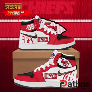 Personalized NFL Kansas City Chiefs Air Jordan 1 Hightop