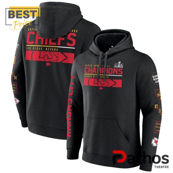 Kansas City Chiefs LVIII Champions Hoodie, Jogger, Cap