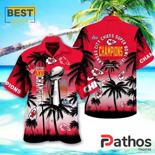 Kansas City Chiefs Palm Tree Hawaiian Shirt and Short