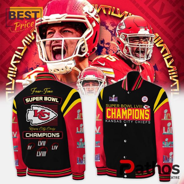 Kansas City Chiefs Super Bowl Champions Baseball Jacket