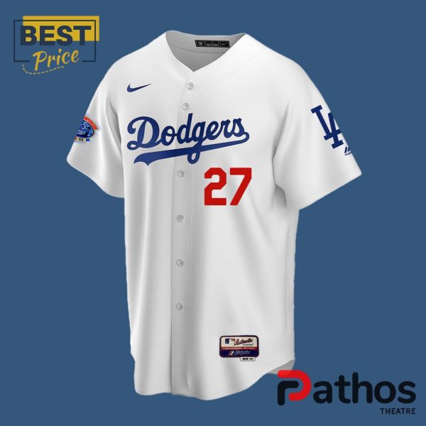 Matt Kemp Signature White Home Jersey