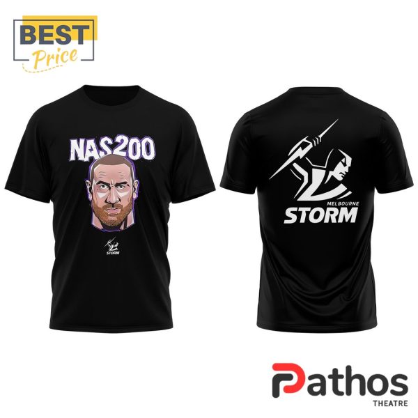 Melbourne Storm NAS200 Black Hoodie