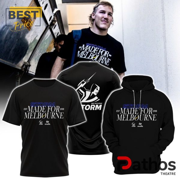 Men’s Melbourne Storm Black Hoodie