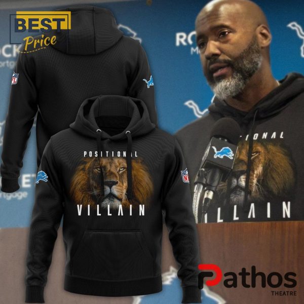 NFL Detroit Lions Villain Hoodie