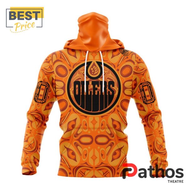 NHL Edmonton Oilers Custom National Day For Truth And Reconciliation Hoodie